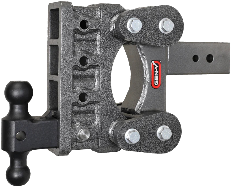 GEN-Y Hitch GH-2214 - Mega-Duty Drop Hitch, Silver Vein, Steel