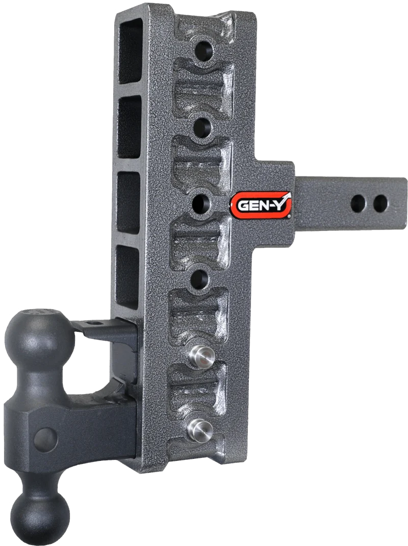 GEN-Y Hitch GH-226 - Mega-Duty Drop Hitch, Silver Vein, Steel