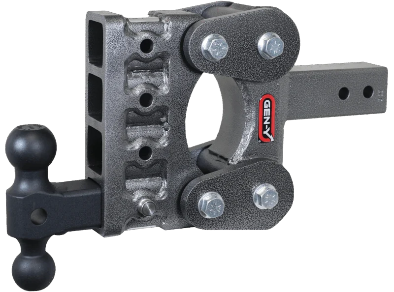 GEN-Y Hitch GH-2314 - Mega-Duty Drop Hitch, Silver Vein, Steel