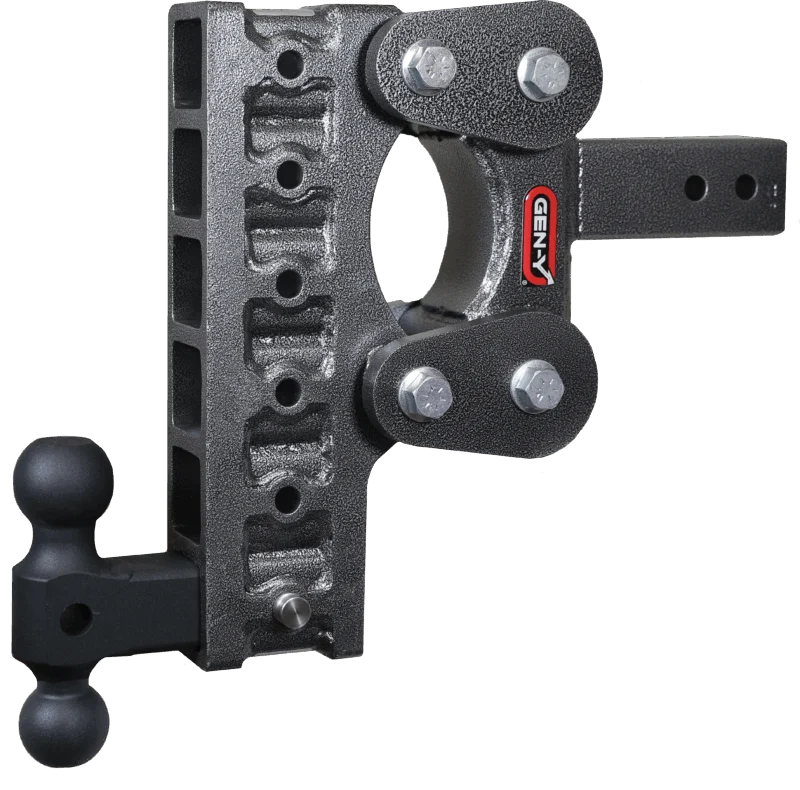 GEN-Y Hitch GH-2316 - Mega-Duty Drop Hitch, Silver Vein, Steel