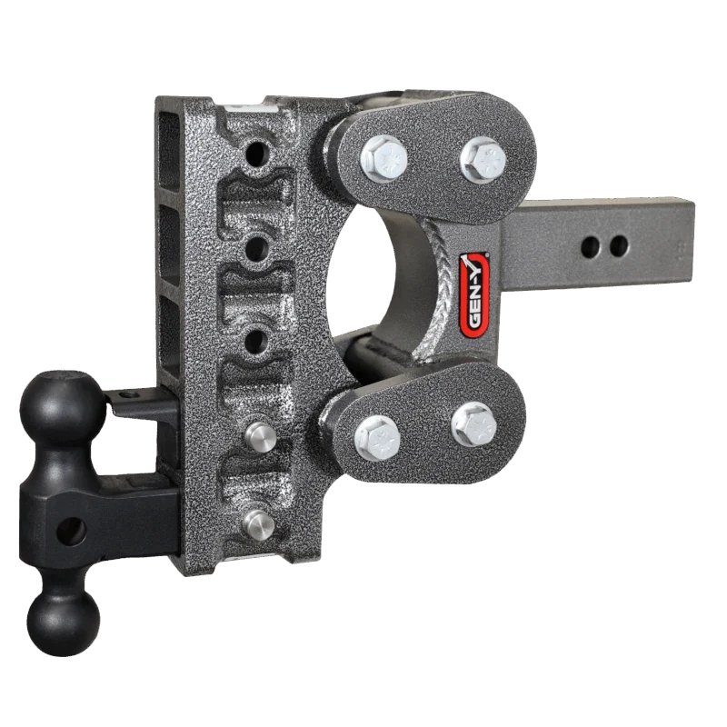GEN-Y Hitch GH-2325 - Mega-Duty Drop Hitch, Silver Vein, Steel