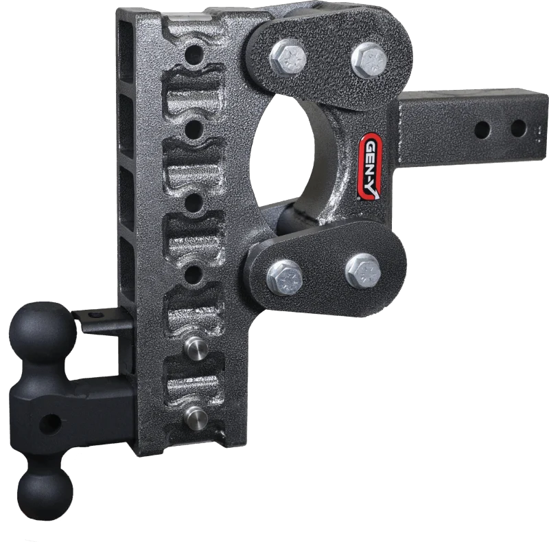 GEN-Y Hitch GH-2326 - Mega-Duty Drop Hitch, Silver Vein, Steel