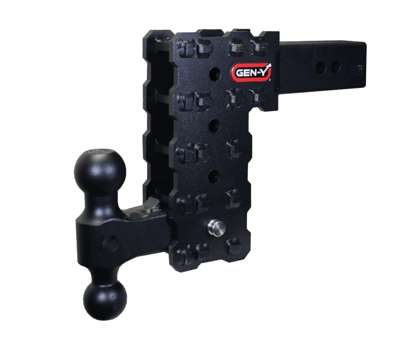GEN-Y Hitch GH-2414X - Mega-Duty Drop Hitch, Black, Steel
