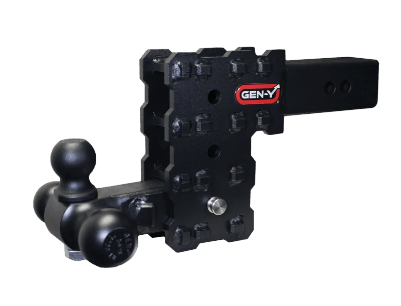 GEN-Y Hitch GH-2433X - Mega-Duty Drop Hitch, Black, Steel