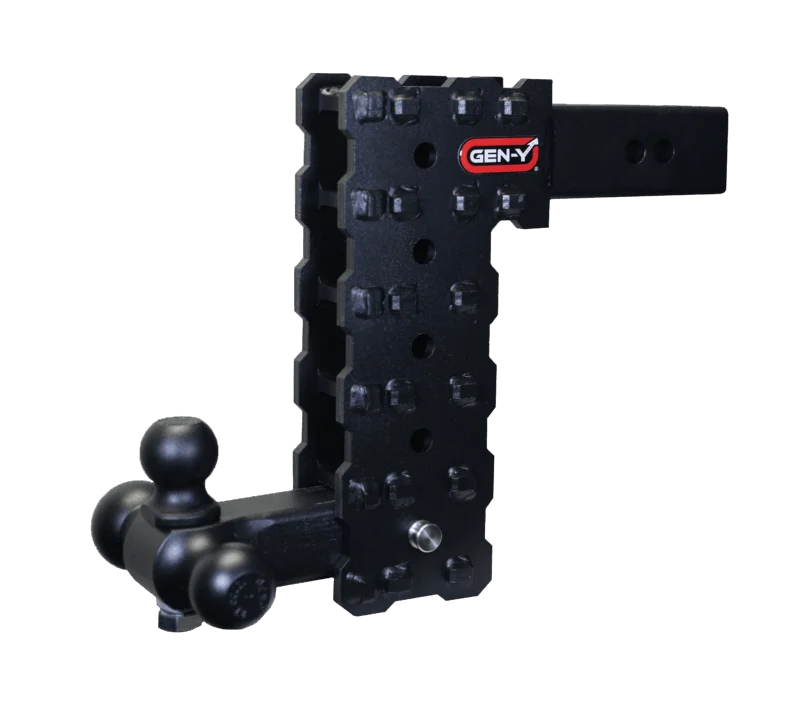 GEN-Y Hitch GH-2435X - Mega-Duty Drop Hitch, Black, Steel