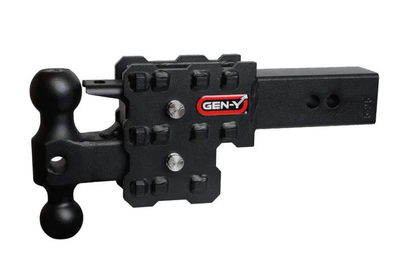 GEN-Y Hitch GH-2442X - Mega-Duty Drop Hitch, Black, Steel