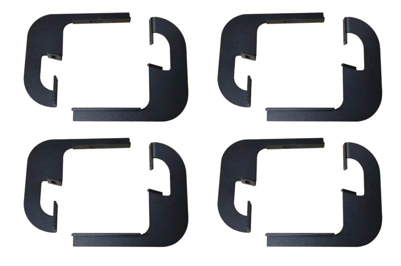 GEN-Y Hitch GH-25105 - Step Brackets, Black, Steel