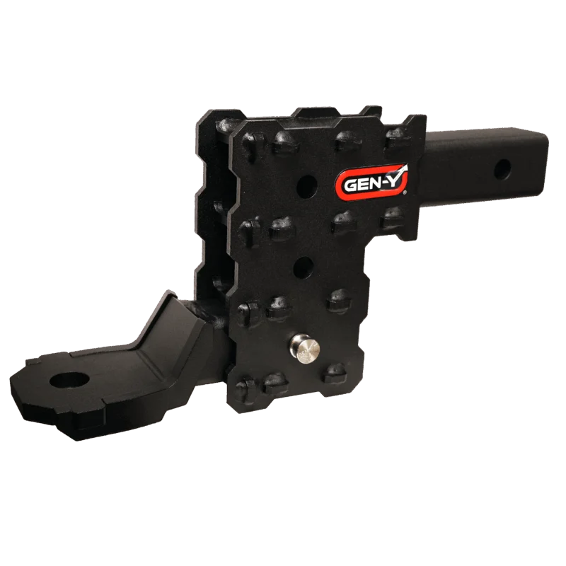 GEN-Y Hitch GH-2613XP - Mega-Duty Drop Hitch, Black, Steel
