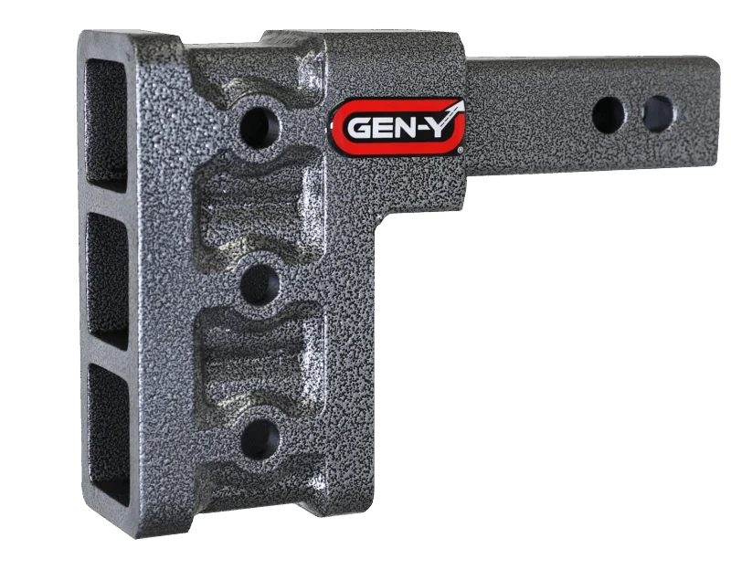 GEN-Y Hitch GH-303 - Mega-Duty Drop Hitch, Silver Vein, Steel