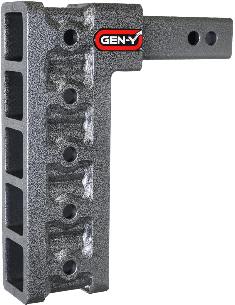 GEN-Y Hitch GH-305 - Mega-Duty Drop Hitch, Silver Vein, Steel