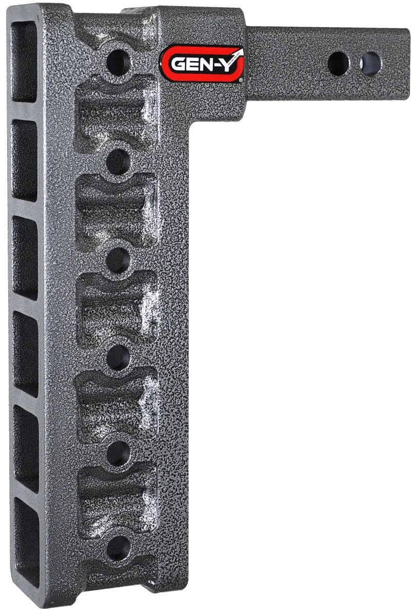 GEN-Y Hitch GH-306 - Mega-Duty Drop Hitch, Silver Vein, Steel