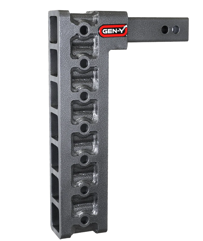 GEN-Y Hitch GH-307 - Mega-Duty Drop Hitch, Silver Vein, Steel