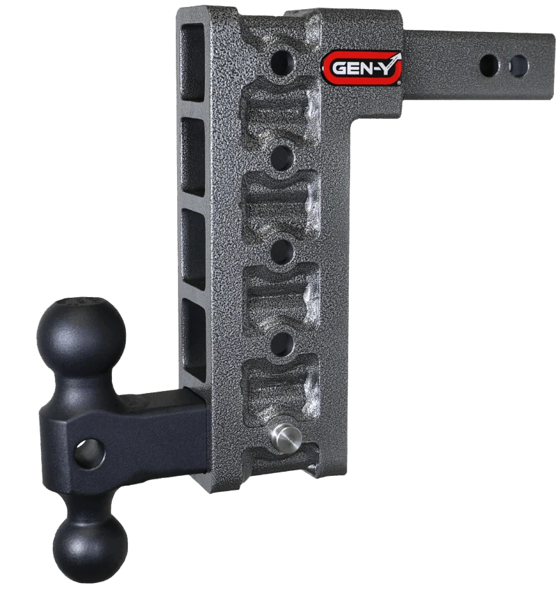 GEN-Y Hitch GH-315 - Mega-Duty Drop Hitch, Silver Vein, Steel