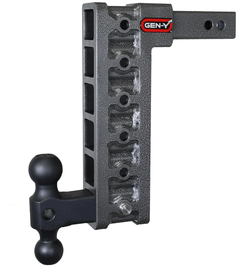 GEN-Y Hitch GH-316 - Mega-Duty Drop Hitch, Silver Vein, Steel