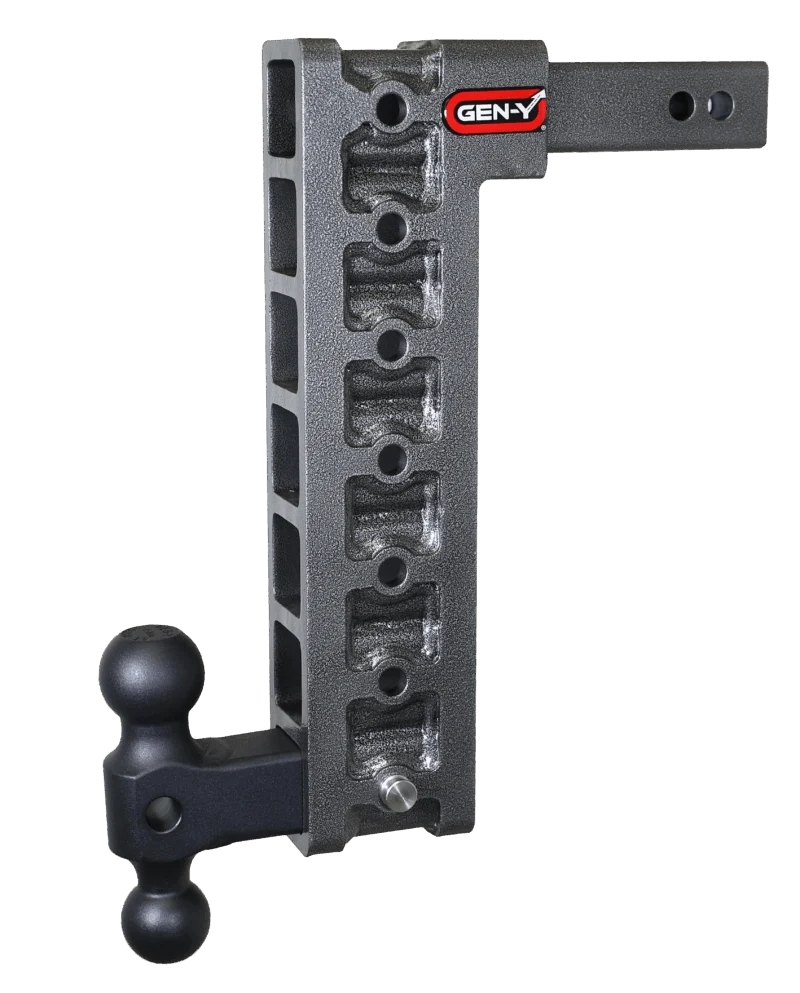GEN-Y Hitch GH-317 - Mega-Duty Drop Hitch, Silver Vein, Steel