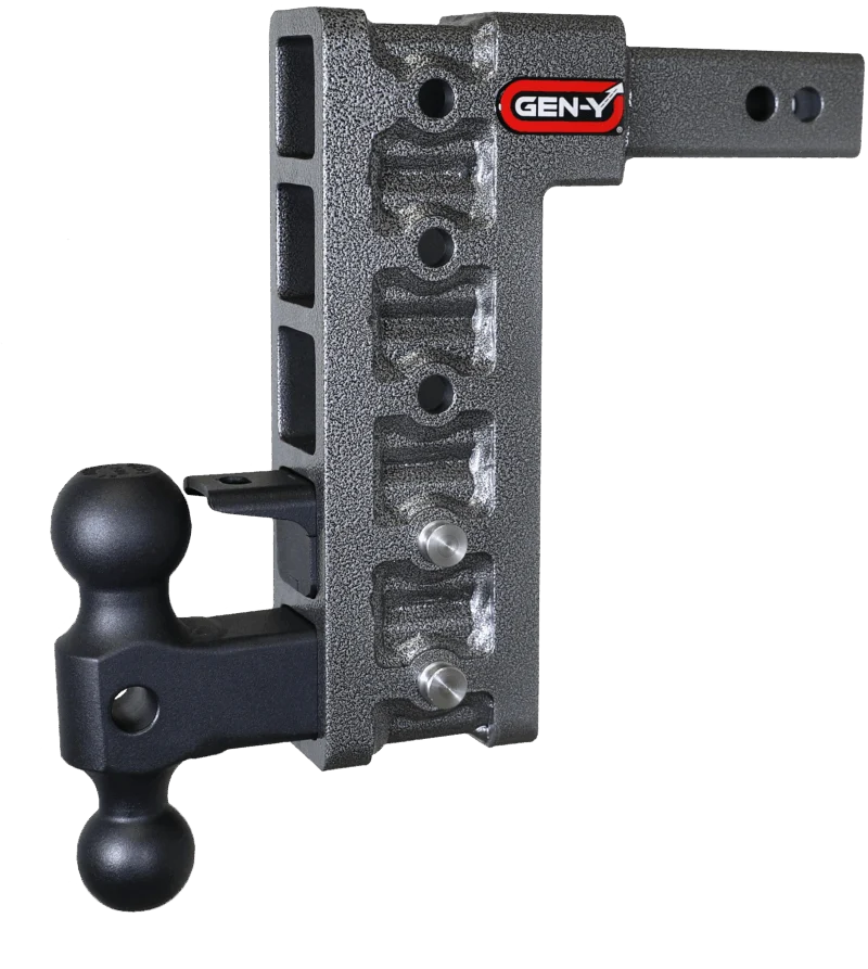GEN-Y Hitch GH-325 - Mega-Duty Drop Hitch, Silver Vein, Steel