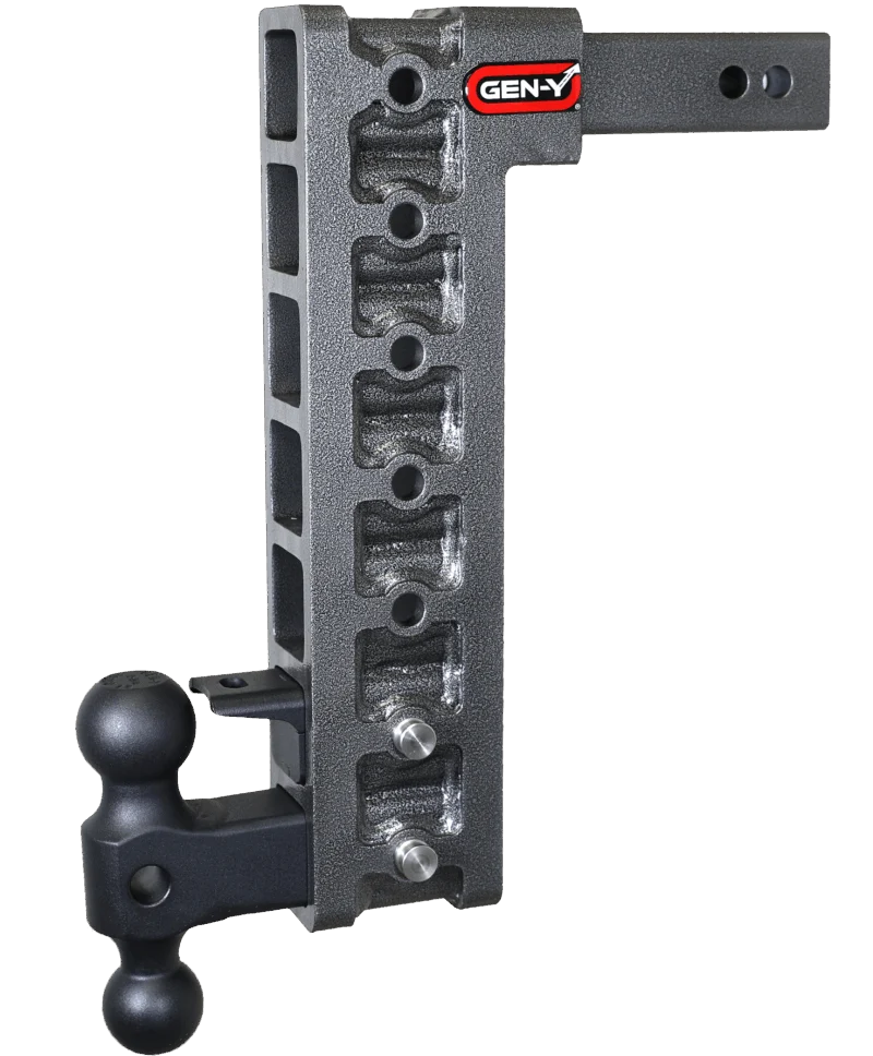 GEN-Y Hitch GH-327 - Mega-Duty Drop Hitch, Silver Vein, Steel
