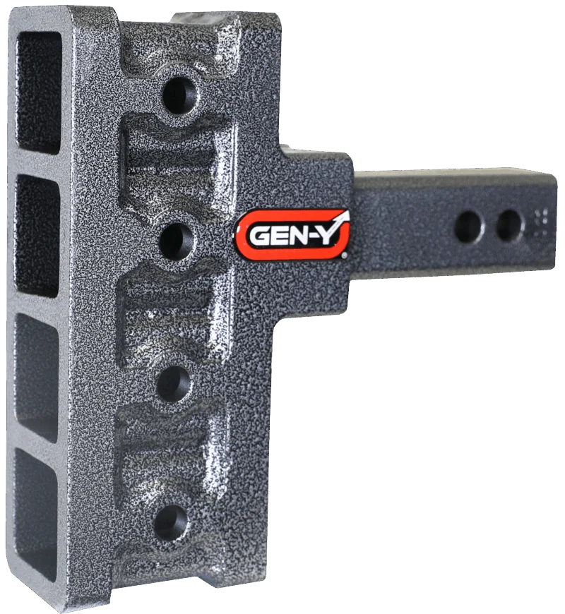 GEN-Y Hitch GH-404 - Mega-Duty Drop Hitch, Silver Vein, Steel