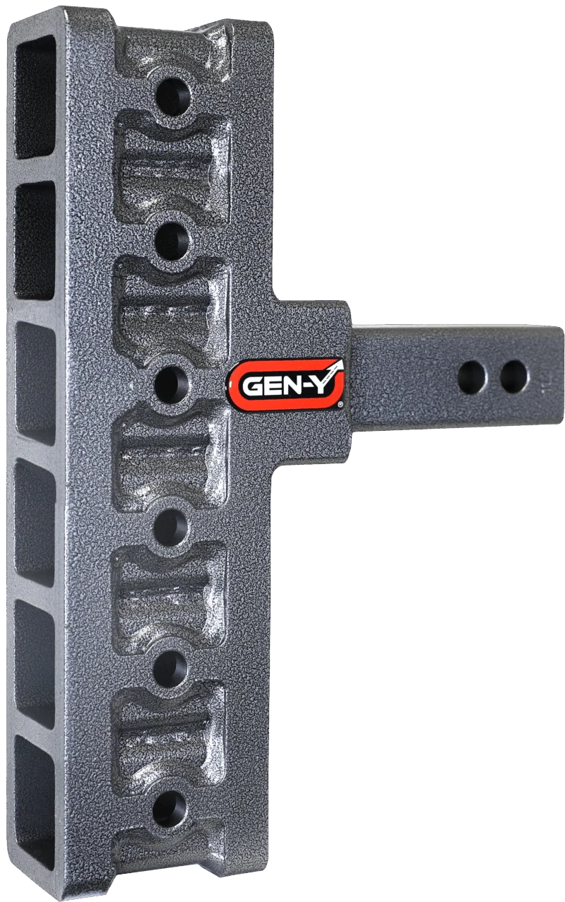 GEN-Y Hitch GH-406 - Mega-Duty Drop Hitch, Silver Vein, Steel