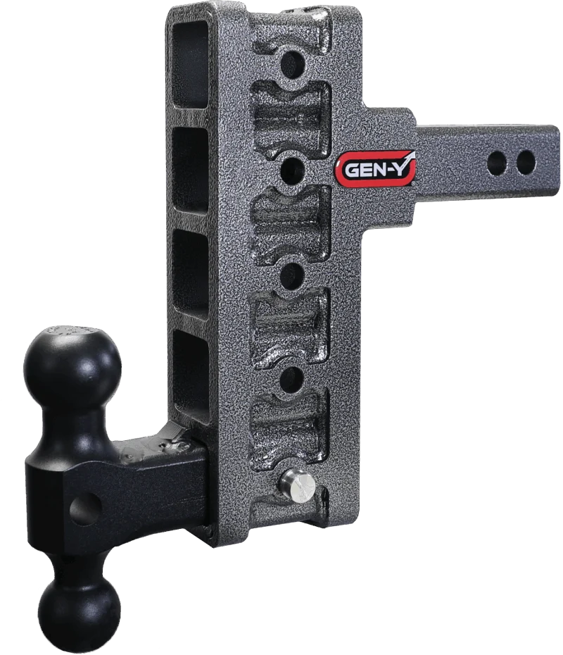 GEN-Y Hitch GH-415 - Mega-Duty Drop Hitch, Silver Vein, Steel