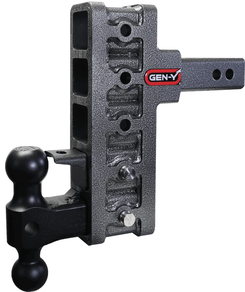 GEN-Y Hitch GH-425 - Mega-Duty Drop Hitch, Silver Vein, Steel
