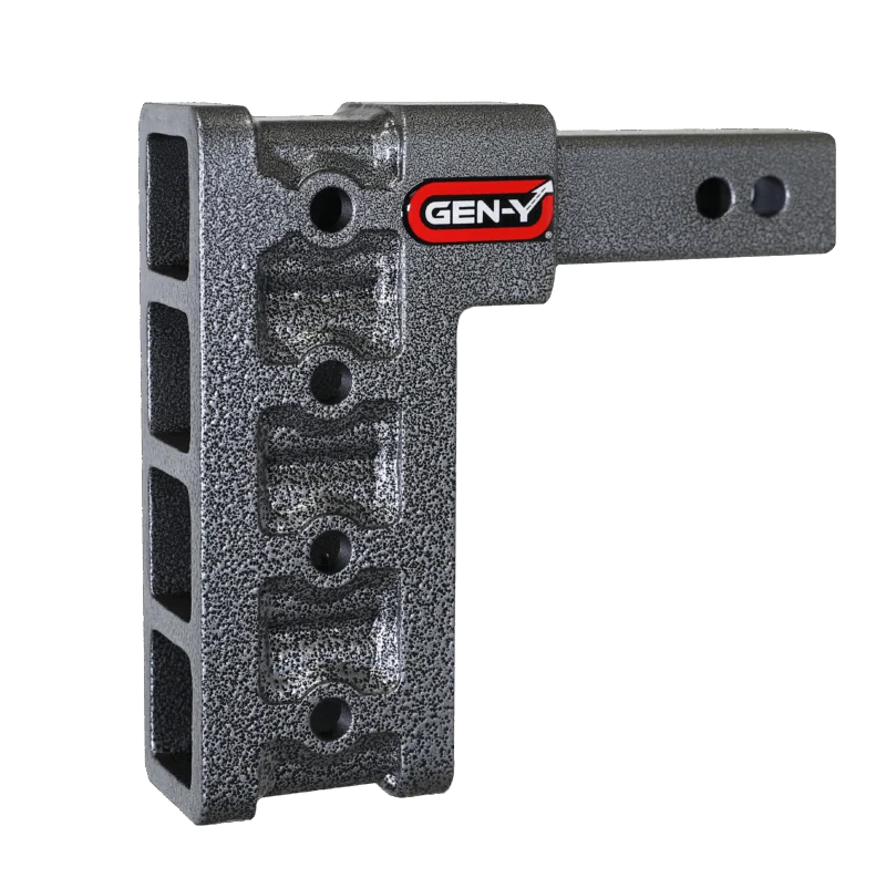 GEN-Y Hitch GH-504 - Mega-Duty Drop Hitch, Silver Vein, Steel