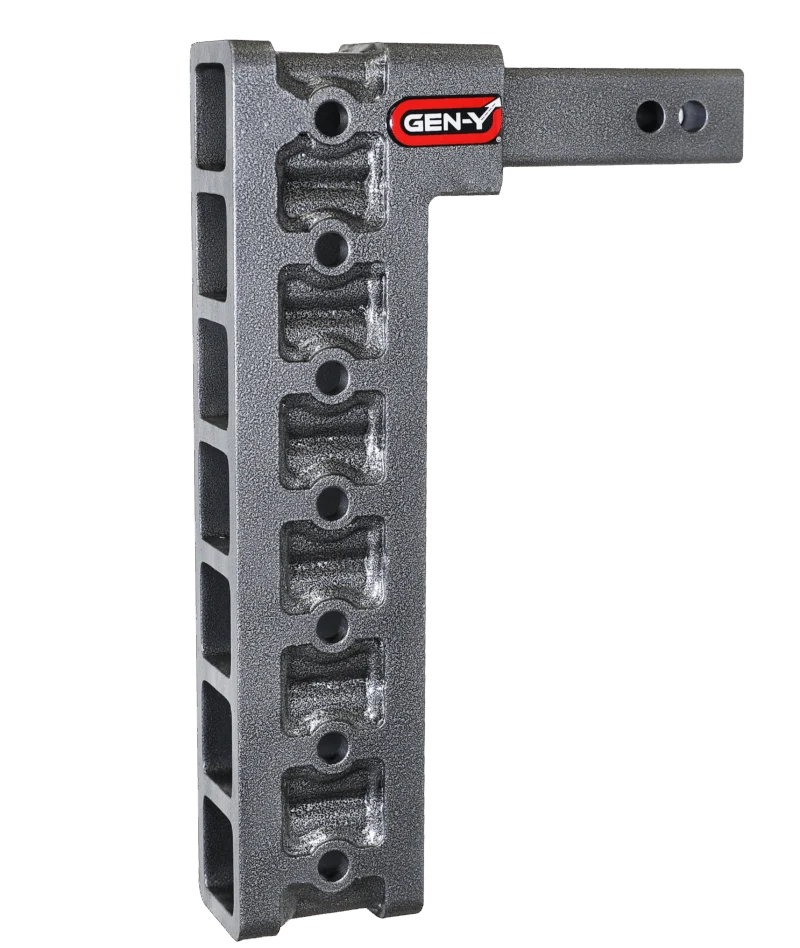GEN-Y Hitch GH-507 - Mega-Duty Drop Hitch, Silver Vein, Steel