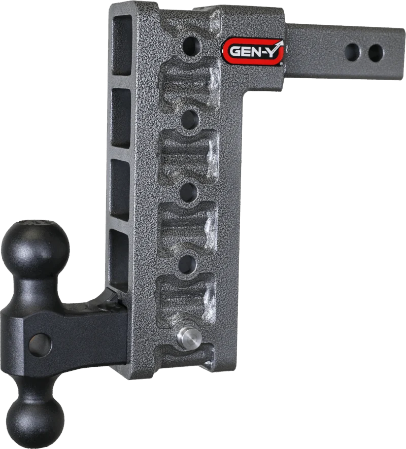 GEN-Y Hitch GH-515 - Mega-Duty Drop Hitch, Silver Vein, Steel