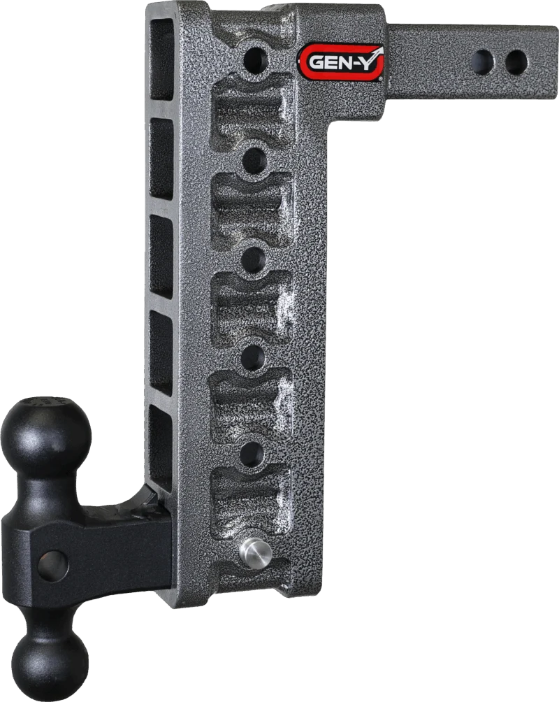 GEN-Y Hitch GH-516 - Mega-Duty Drop Hitch, Silver Vein, Steel