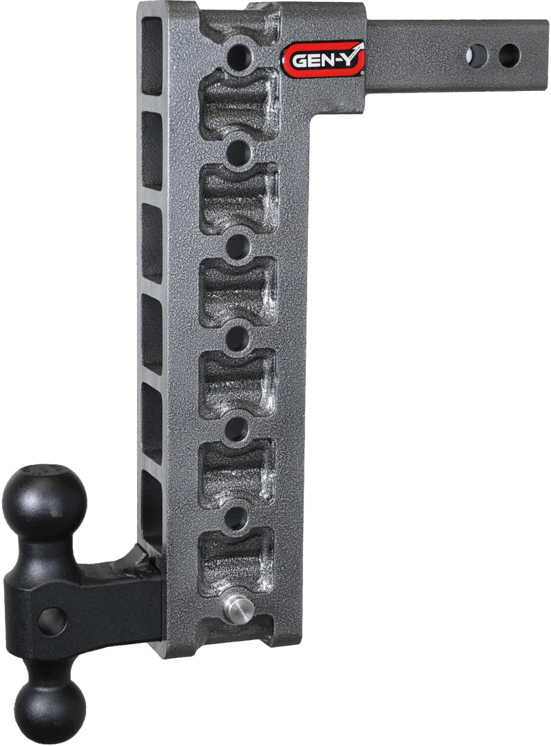 GEN-Y Hitch GH-517 - Mega-Duty Drop Hitch, Silver Vein, Steel
