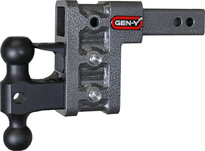 GEN-Y Hitch GH-523 - Mega-Duty Drop Hitch, Silver Vein, Steel