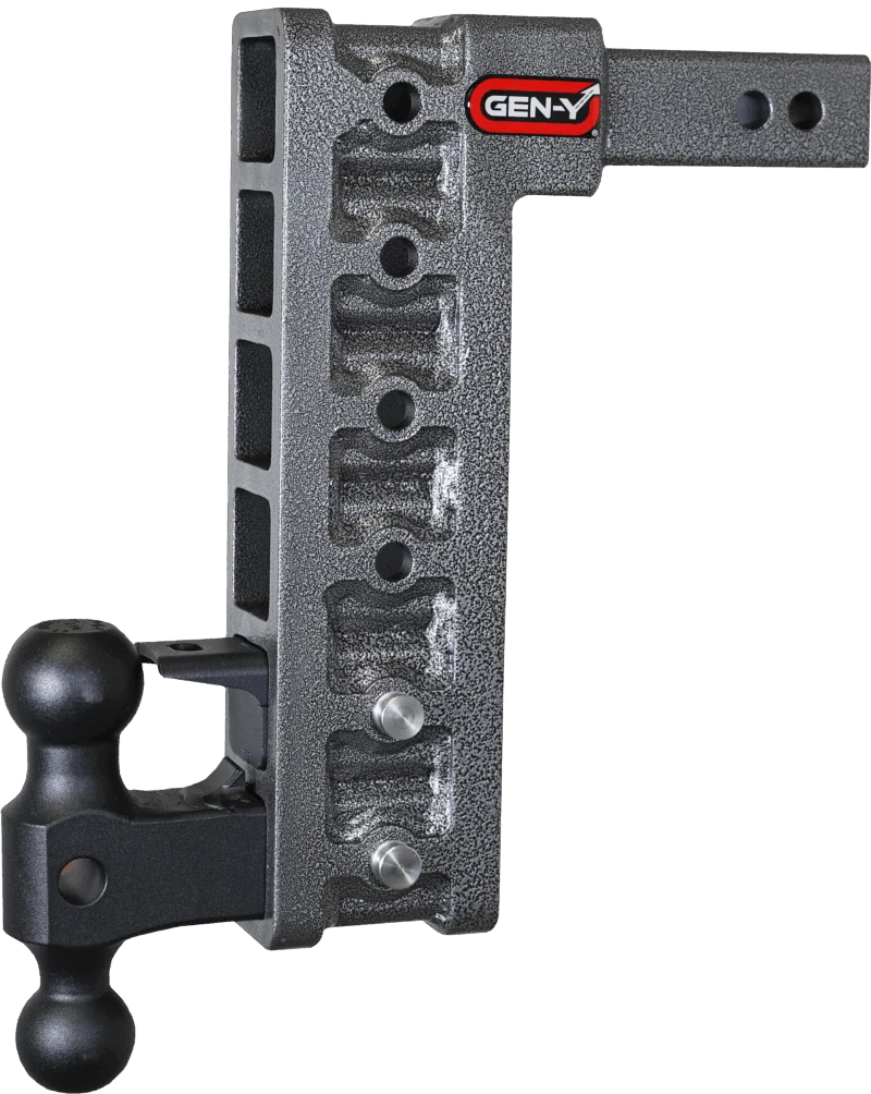 GEN-Y Hitch GH-526 - Mega-Duty Drop Hitch, Silver Vein, Steel