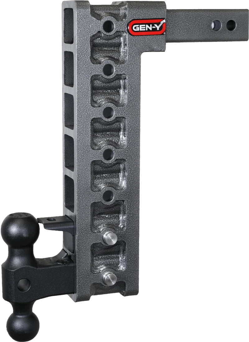GEN-Y Hitch GH-527 - Mega-Duty Drop Hitch, Silver Vein, Steel