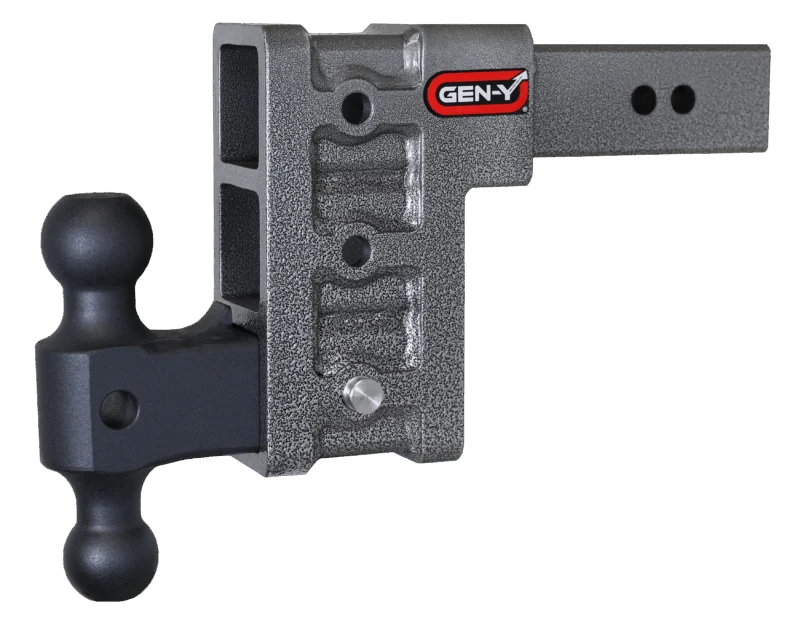 GEN-Y Hitch GH-613 - Mega-Duty Drop Hitch, Silver Vein, Steel