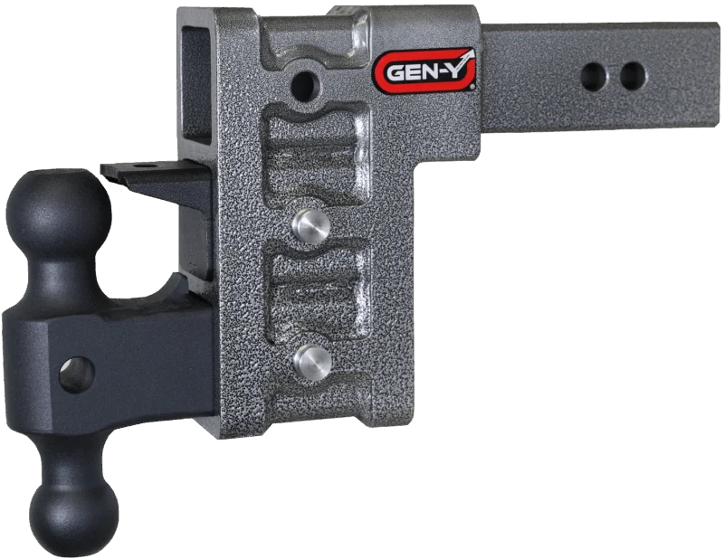 GEN-Y Hitch GH-623 - Mega-Duty Drop Hitch, Silver Vein, Steel