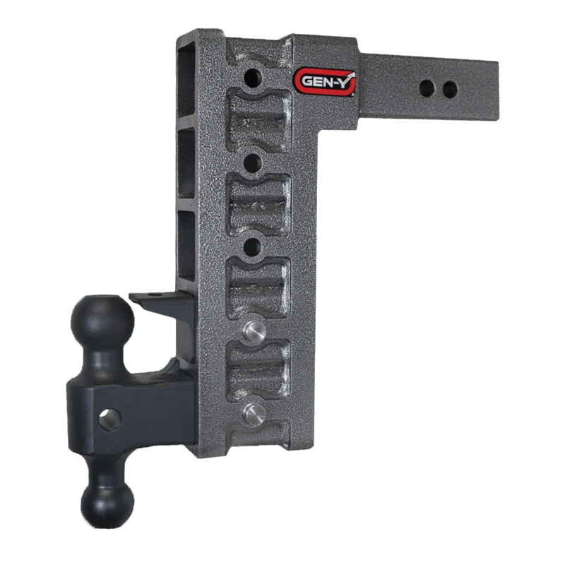 GEN-Y Hitch GH-625 - Mega-Duty Drop Hitch, Silver Vein, Steel