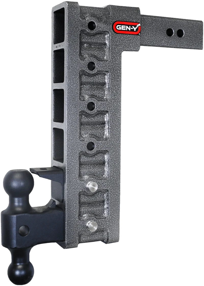 GEN-Y Hitch GH-626 - Mega-Duty Drop Hitch, Silver Vein, Steel