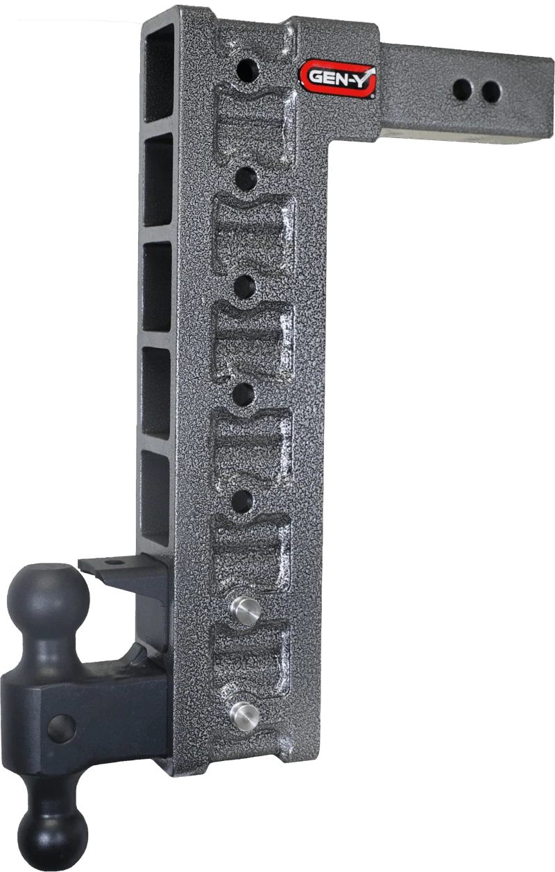 GEN-Y Hitch GH-627 - Mega-Duty Drop Hitch, Silver Vein, Steel
