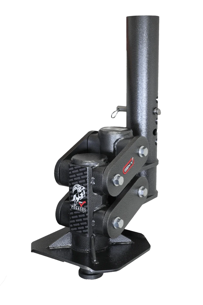 GEN-Y Hitch GH-7008 - Gooseneck Hitch, Silver Vein, steel