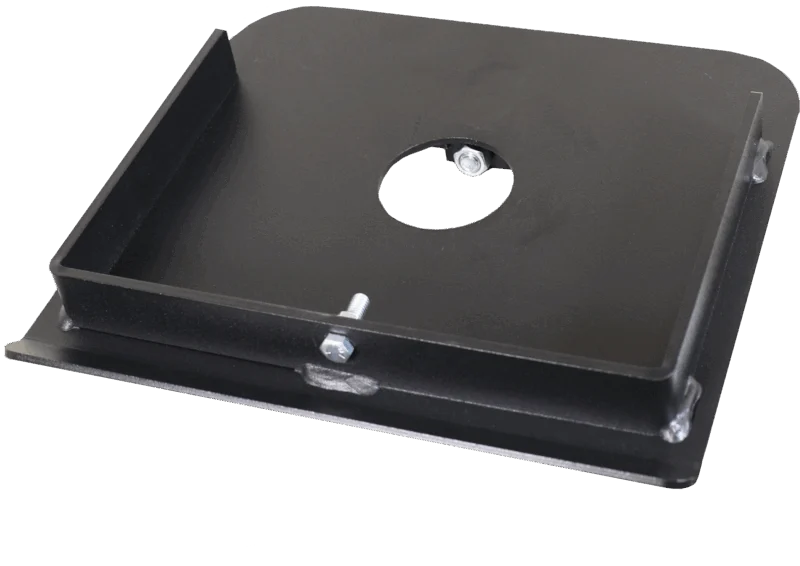GEN-Y Hitch GH-70924 - Capture Plate, Silver Vein, Steel