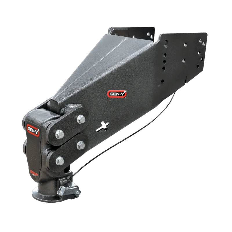 GEN-Y Hitch GH-8055AL - Gooseneck Hitch, Silver Vein, Steel