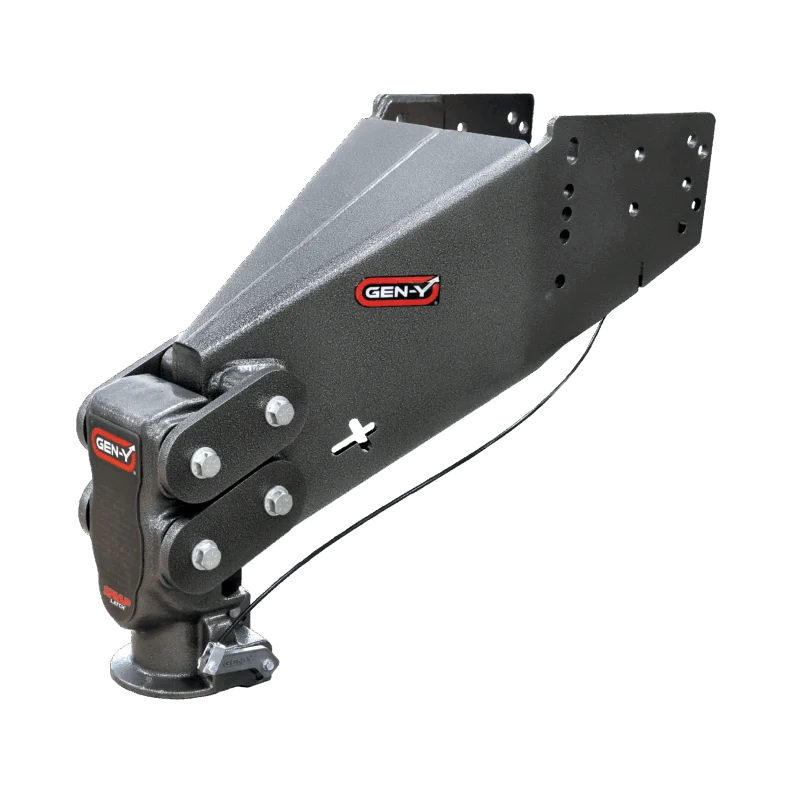 GEN-Y Hitch GH-8075AL - Gooseneck Hitch, Silver Vein, Steel