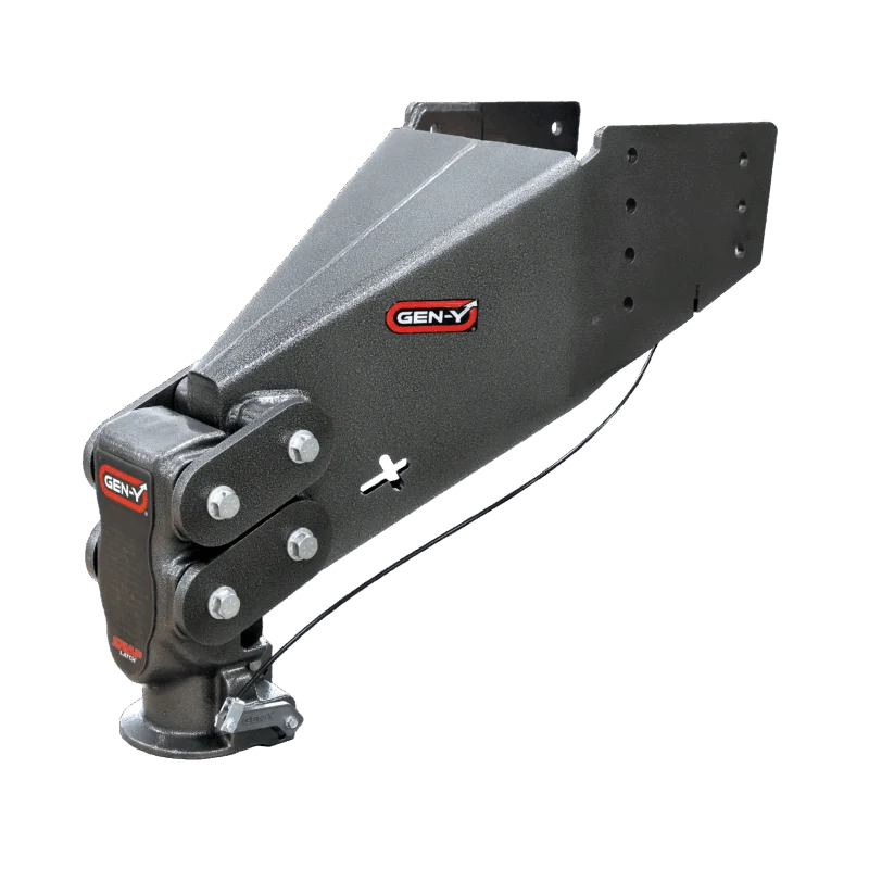 GEN-Y Hitch GH-8076AL - Gooseneck Hitch, Silver Vein, Steel