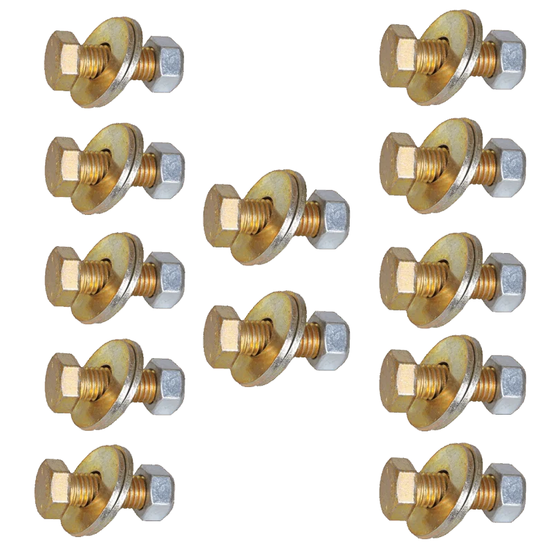 GEN-Y Hitch GH-80943 - Bolt Install Kit, Gold, Steel