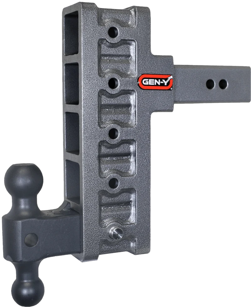 GEN-Y Hitch GH-915 - Mega-Duty Drop Hitch, Silver Vein, Steel