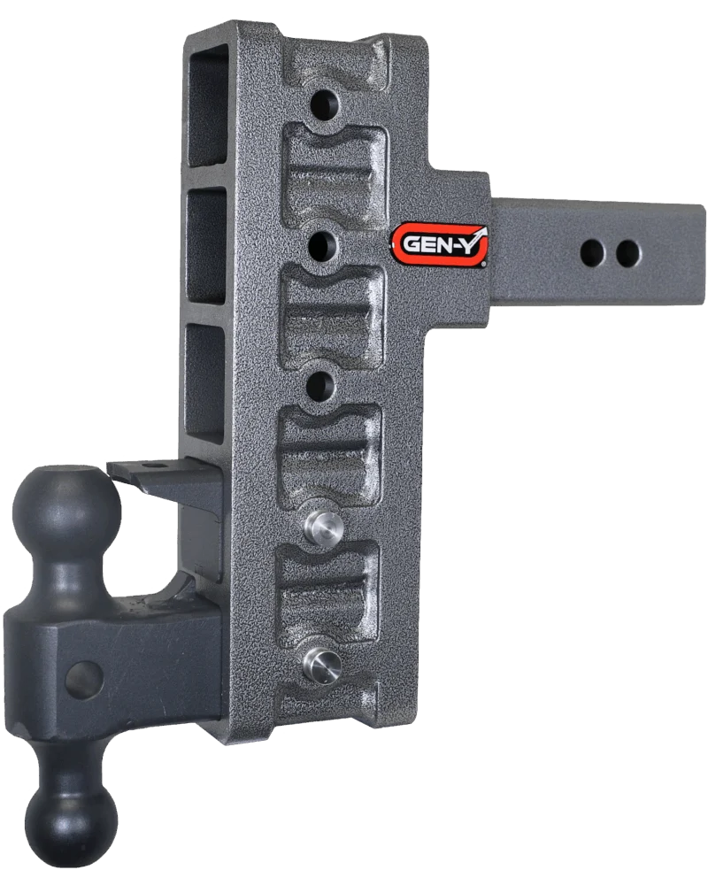 GEN-Y Hitch GH-925 - Mega-Duty Drop Hitch, Silver Vein, Steel