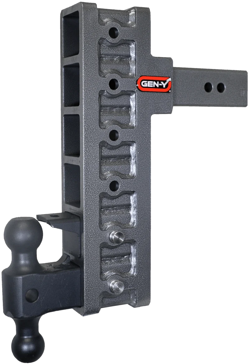GEN-Y Hitch GH-926 - Mega-Duty Drop Hitch, Silver Vein, Steel