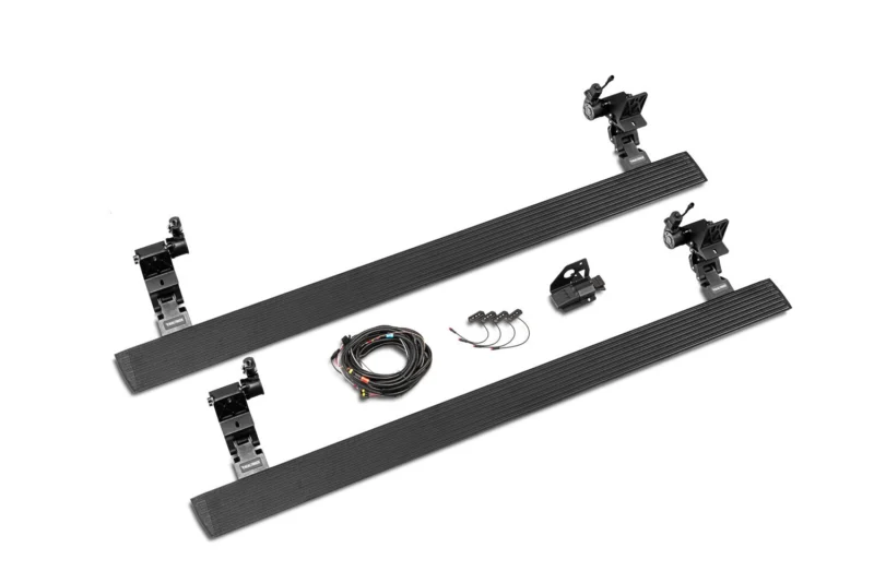 Go Rhino 20415580PC - VoltStep E-Board, Black, E1 Electric Running Board