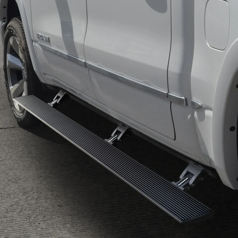 Go Rhino 20430680T - VoltStep E-Board, Black, Protective Bedliner coating