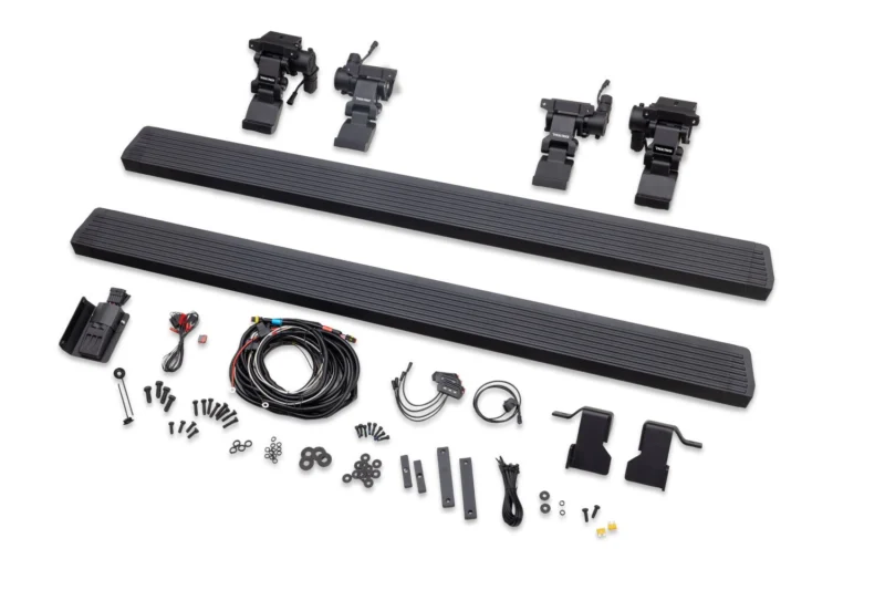 Go Rhino 20450674PC - VoltStep E-Board, Black, E1 Electric Running Board